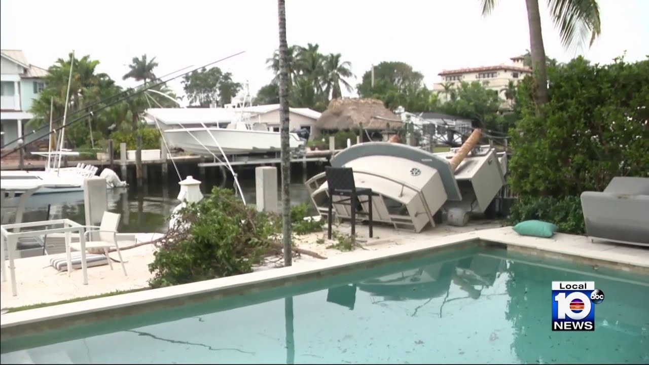 Officials continue to survey damage left behind by Fort Lauderdale tornado