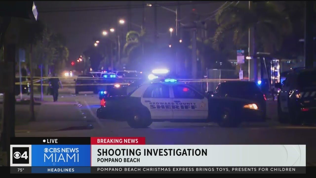 1 dead, 1 injured in Pompano Beach shooting