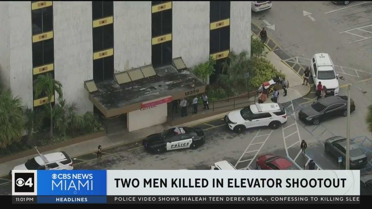Two men die in Miami Gardens office building shootout