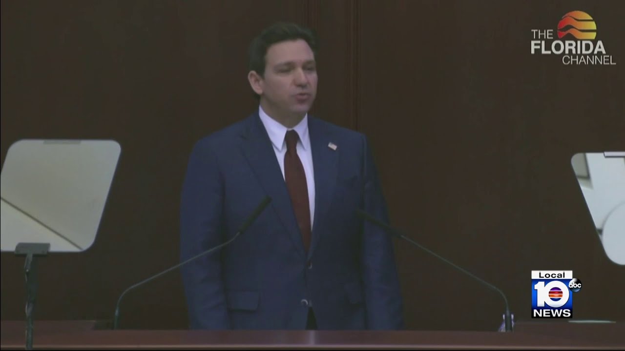 Desantis holds State of the State address in Tallahassee