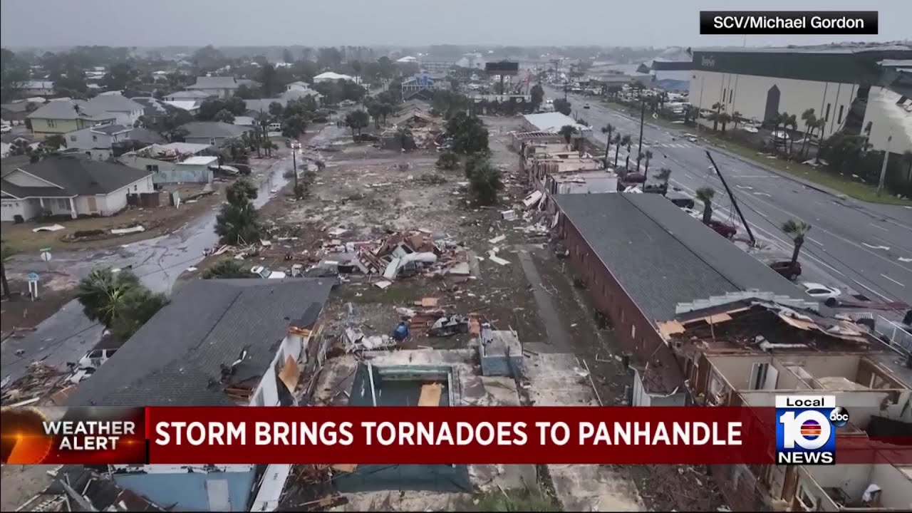 Tornadoes cause damage in Florida Panhandle