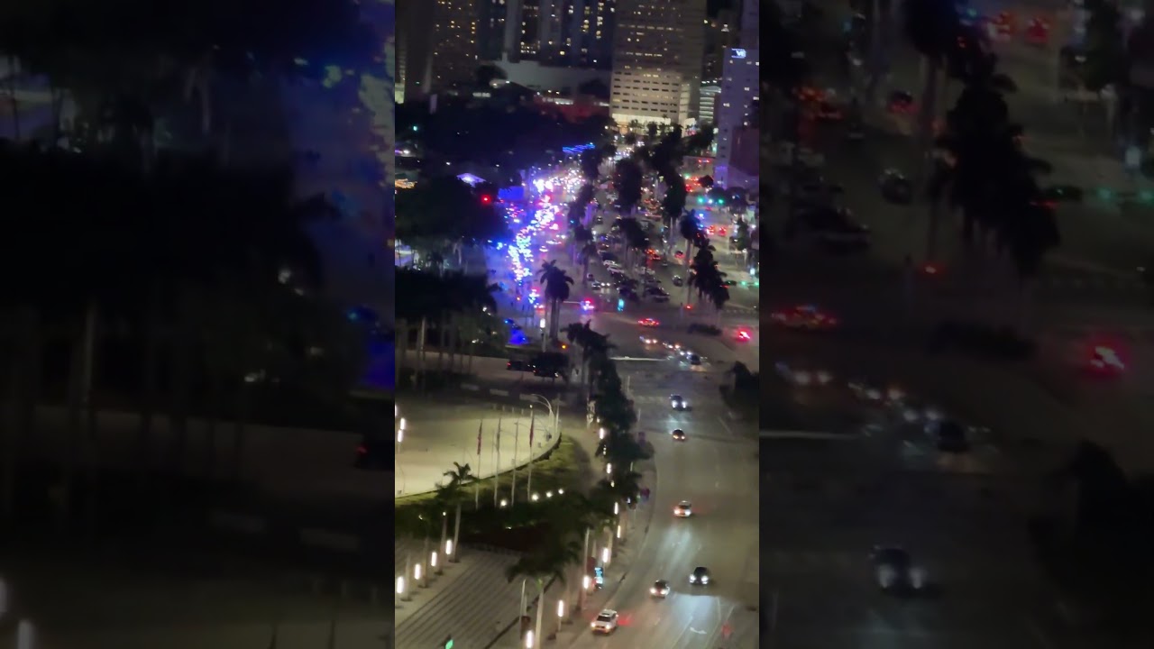 What is happening in Downtown Miami mall? #miami #downtownmiami #police #miamimall