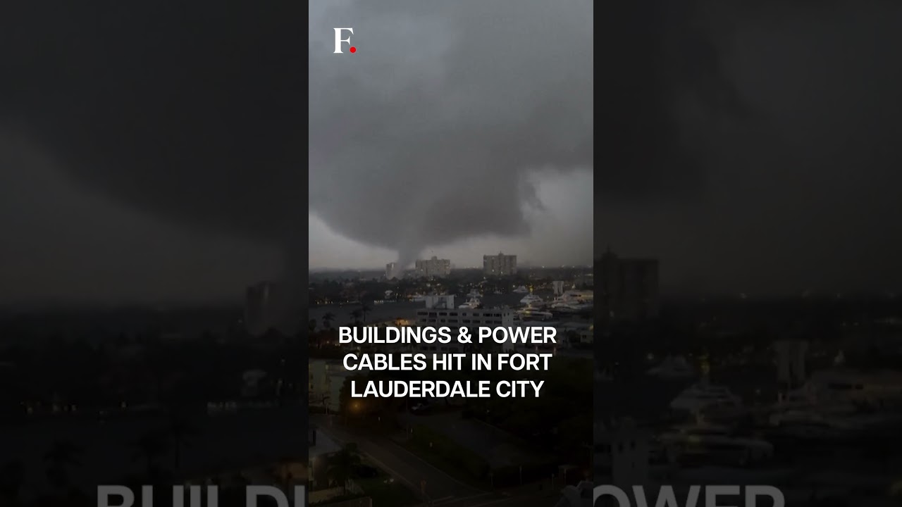WATCH: Massive Tornado Hits US State of Florida | Subscribe to Firstpost
