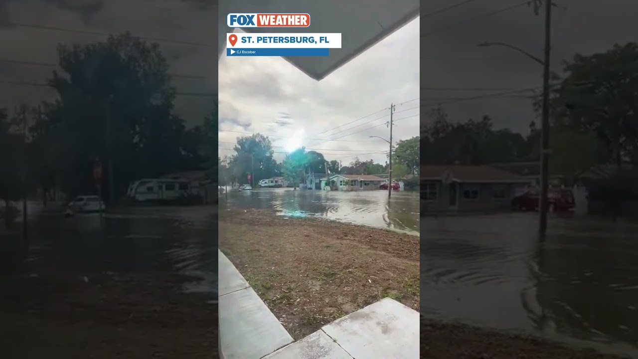 Electrical Fireball Seen In St. Petersburg, FL After Storms