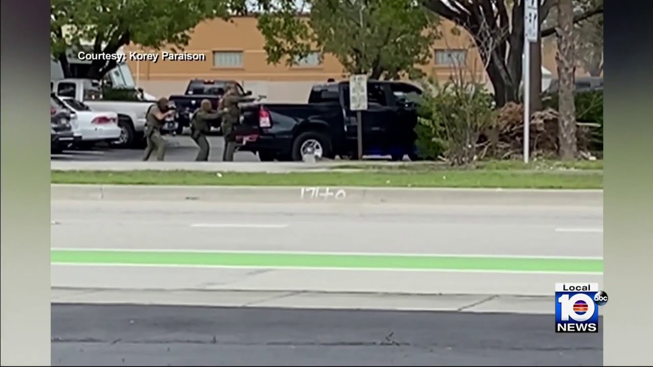 Video shows moments BSO deputies opened fire on suspect in Oakland Park