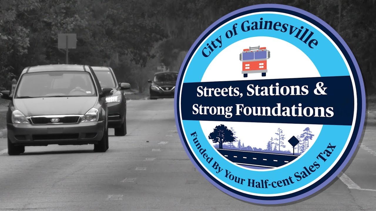 First Gainesville Roadway Project Funded by Infrastructure Surtax
