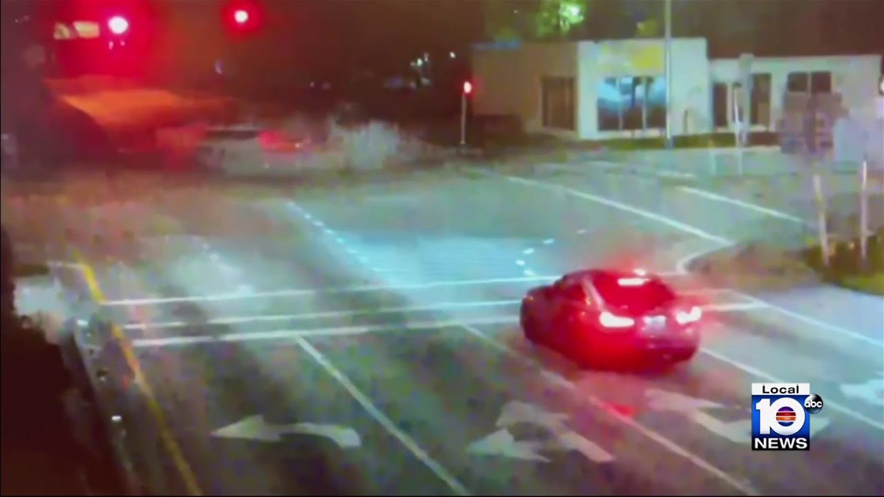 New video shows DUI crash in Miami Gardens that left police officer, 2 others hospitalized
