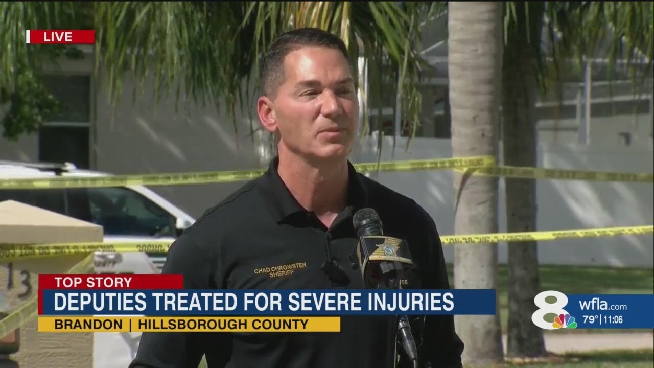 ‘This was intentional’: 2 Hillsborough County deputies seriously hurt after being hit by car in Bran