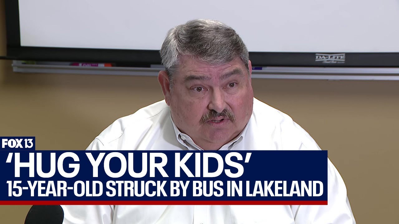 Lakeland Police Chief speaks after 15-year-old student struck, killed by bus