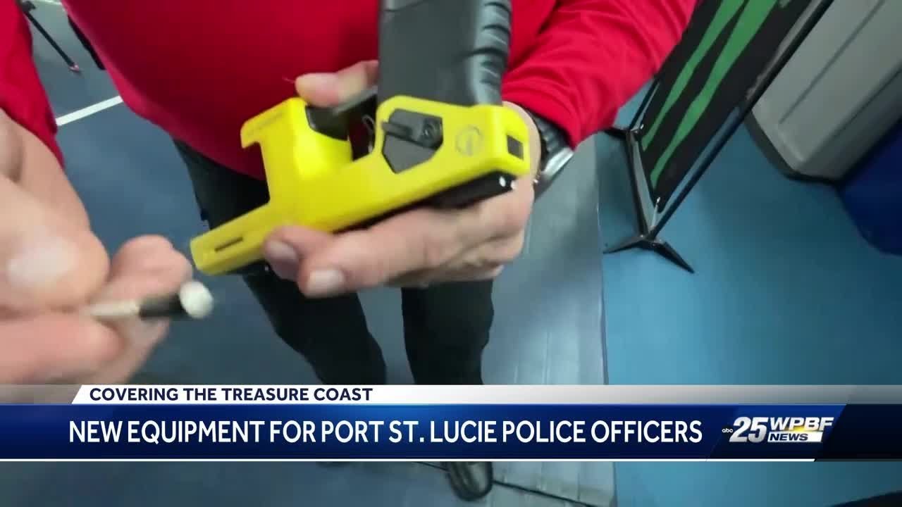 Police in Port St. Lucie getting new updated tasers and body cameras