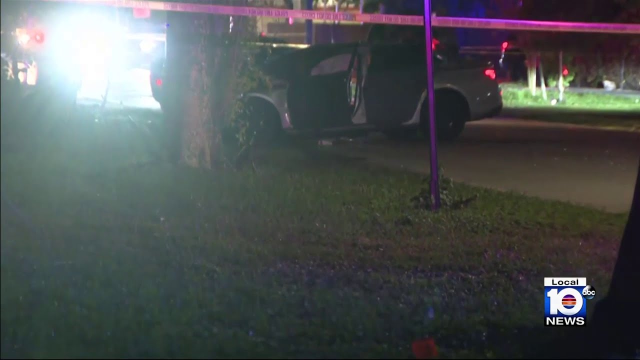 Street shooting, car crash injures 2 men in Miami Gardens