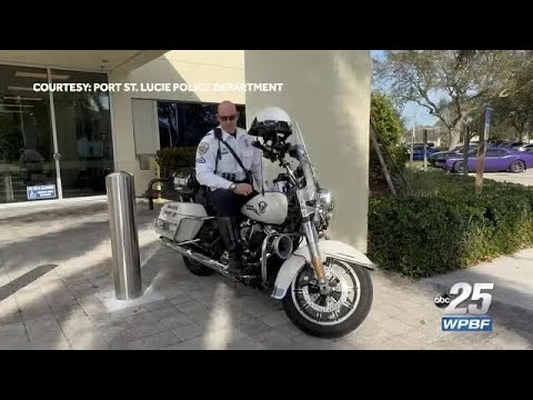 Master officer with Port St. Lucie Police Department delivers final end of service, heads to reti…