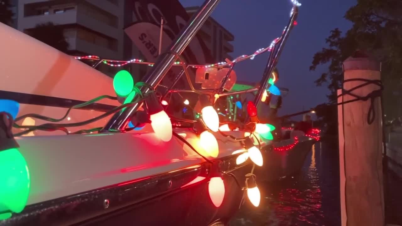 THE SHOW GOES ON: Cape Coral residents held their own boat parade after the City didn’t reschedule