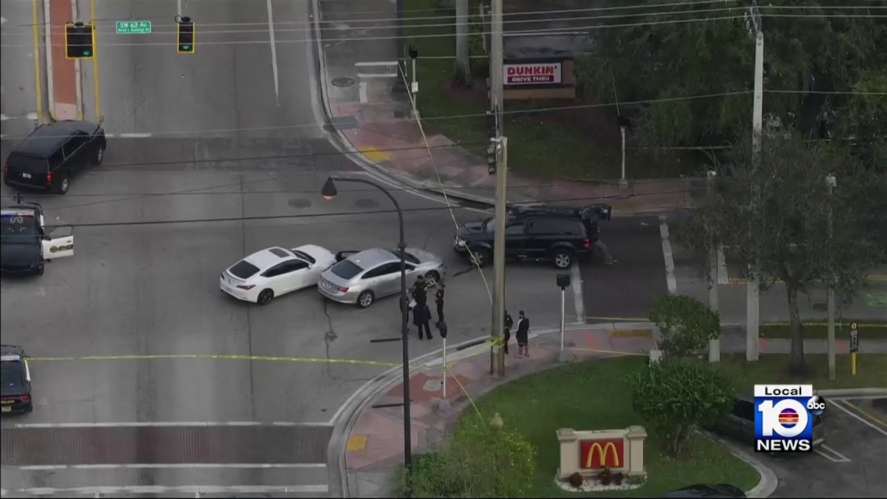 Police investigate shooting that lead to crash in Miramar