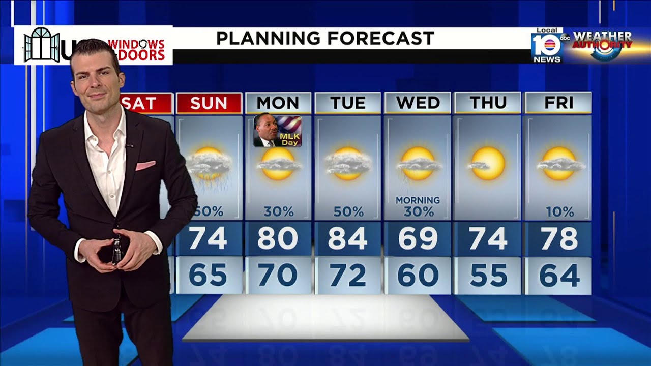 Local 10 News Weather: 01/13/24 Afternoon Edition