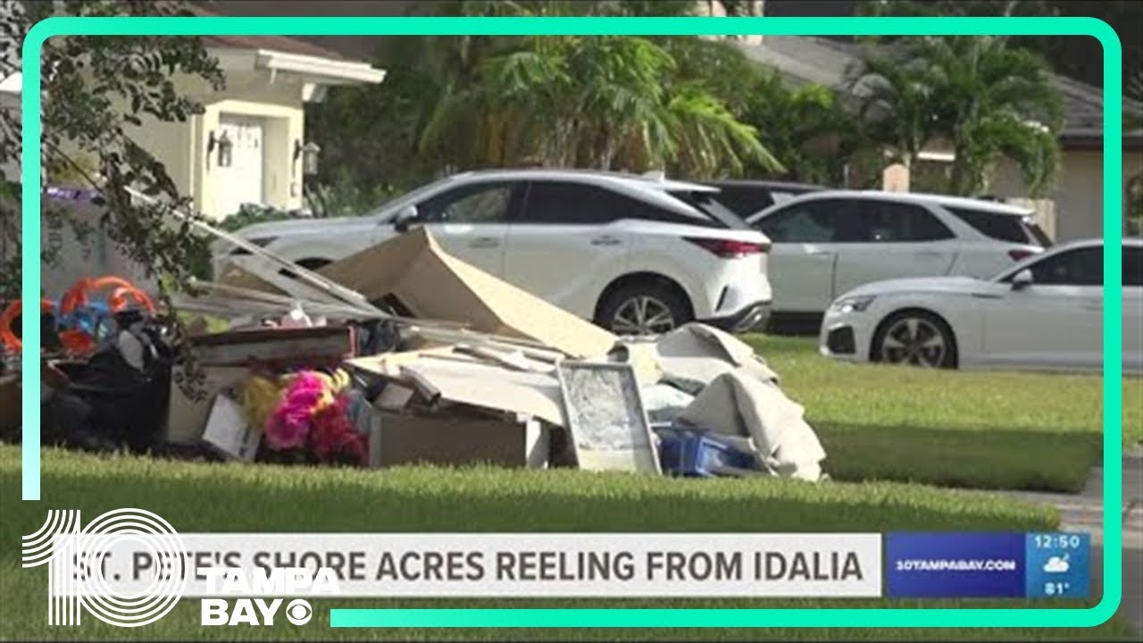 St. Pete's Shore Acres, Tampa Bay-area neighborhoods drown in stress from Hurricane Idalia