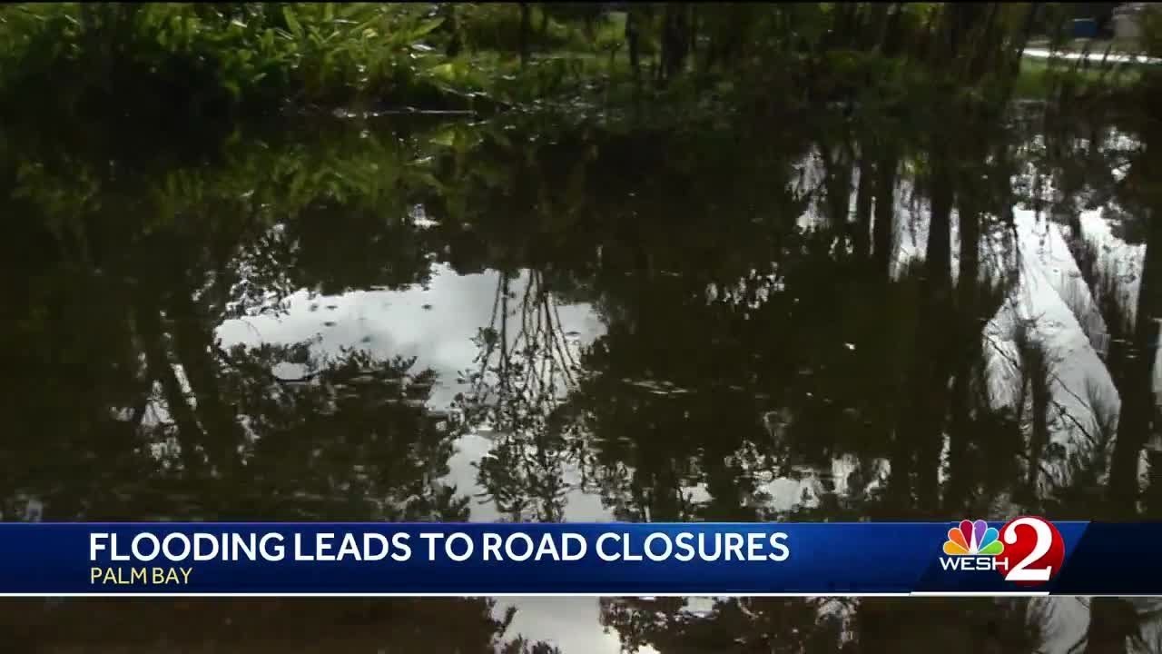 Palm Bay flooding leads to road closures, drivers being stranded in high water