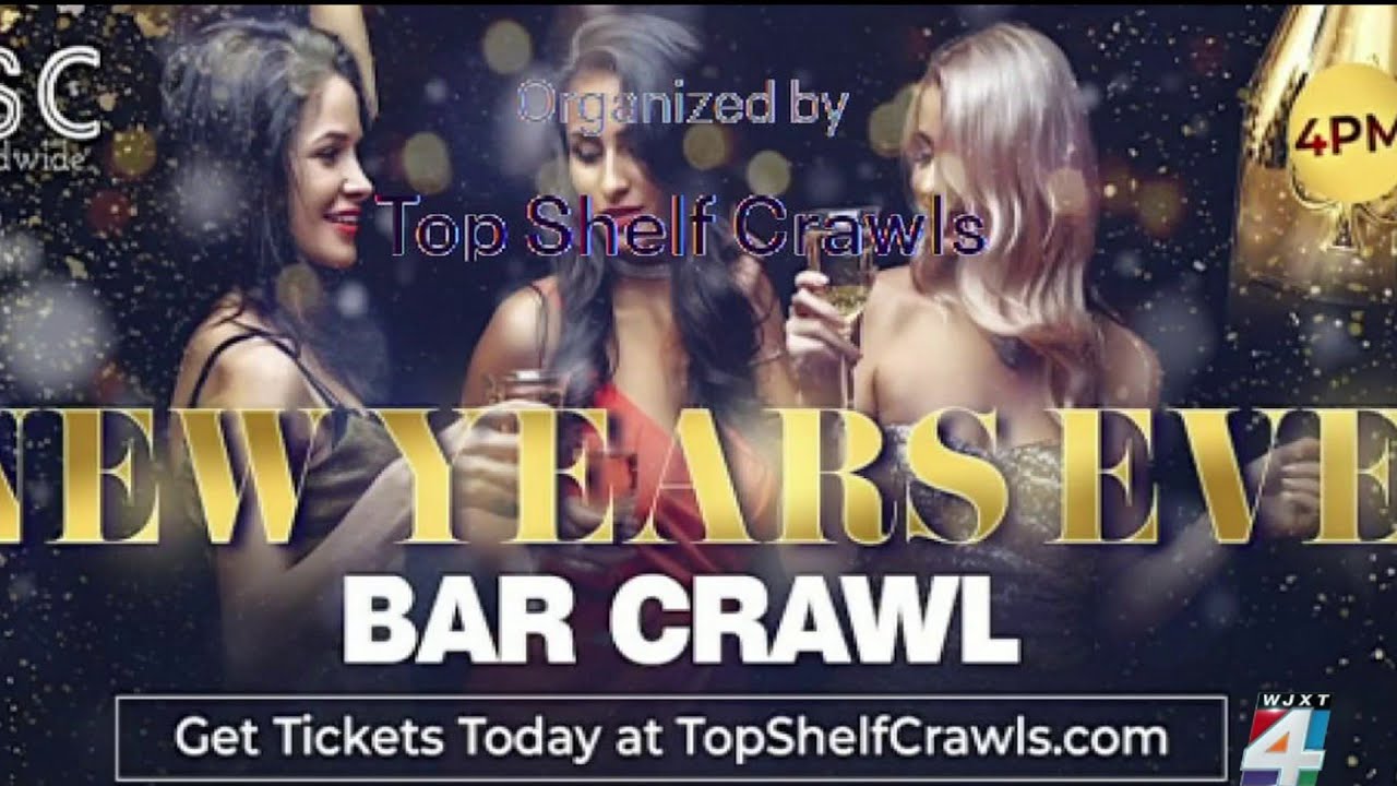 A Jacksonville man bought tickets for a pub crawl on New Year’s Eve. Some bars knew nothing abou…