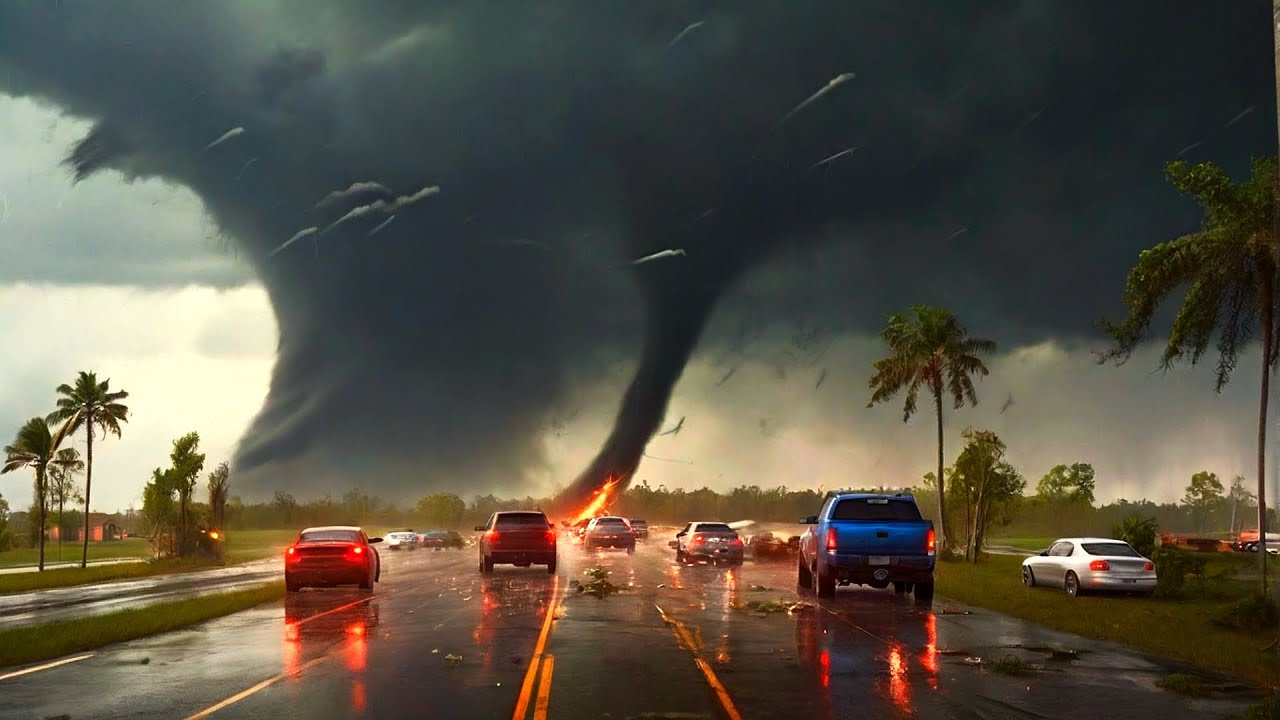 First Tornado in the US of 2024, Fort Lauderdale, Florida