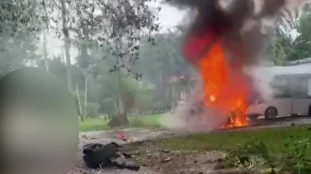 New video shows fiery Biscayne Park crash that killed 2