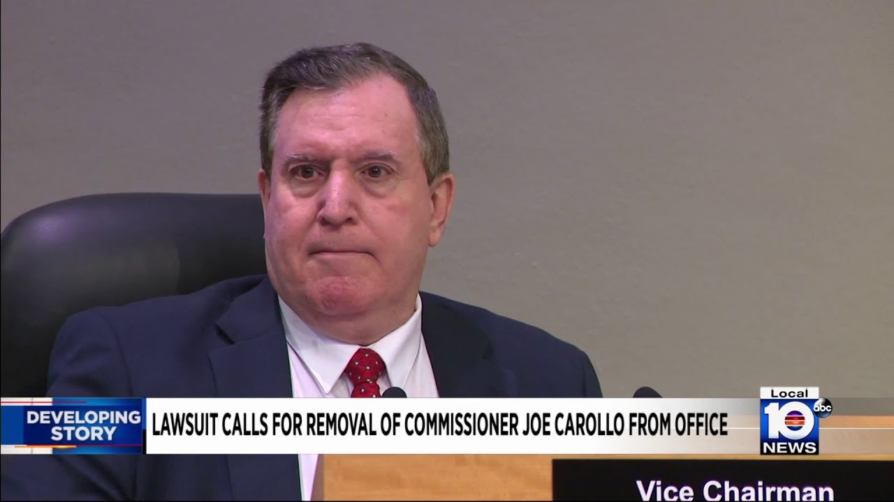 Lawsuit filed aiming to remove Miami Commissioner Joe Carollo from office