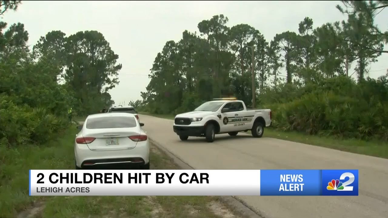 Two children struck by car in Lehigh Acres