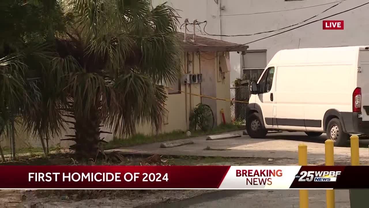 West Palm Beach Police Department investigating homicide on 9th Street