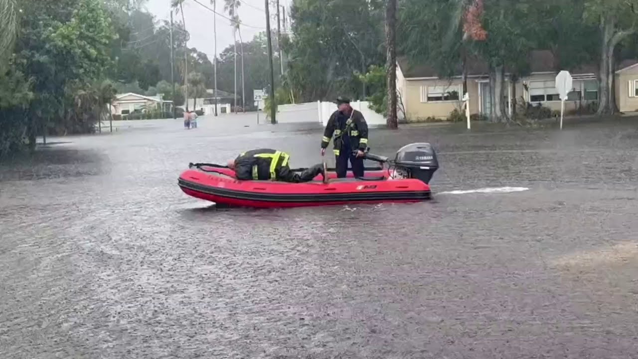 Dozens Rescued in St Petersburg, Florida, Following Hurricane, Officials Say — Storyful