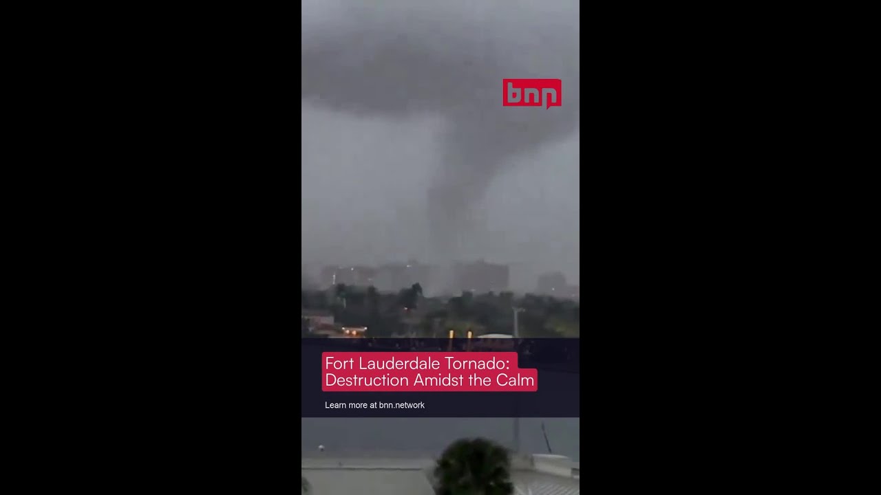 #Fort Lauderdale Tornado: #Destruction Amidst the Calm