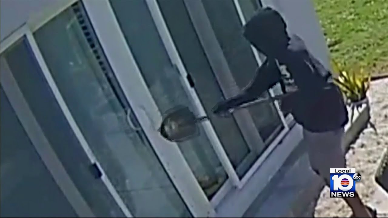 Miami Shores police seek shovel-wielding burglar