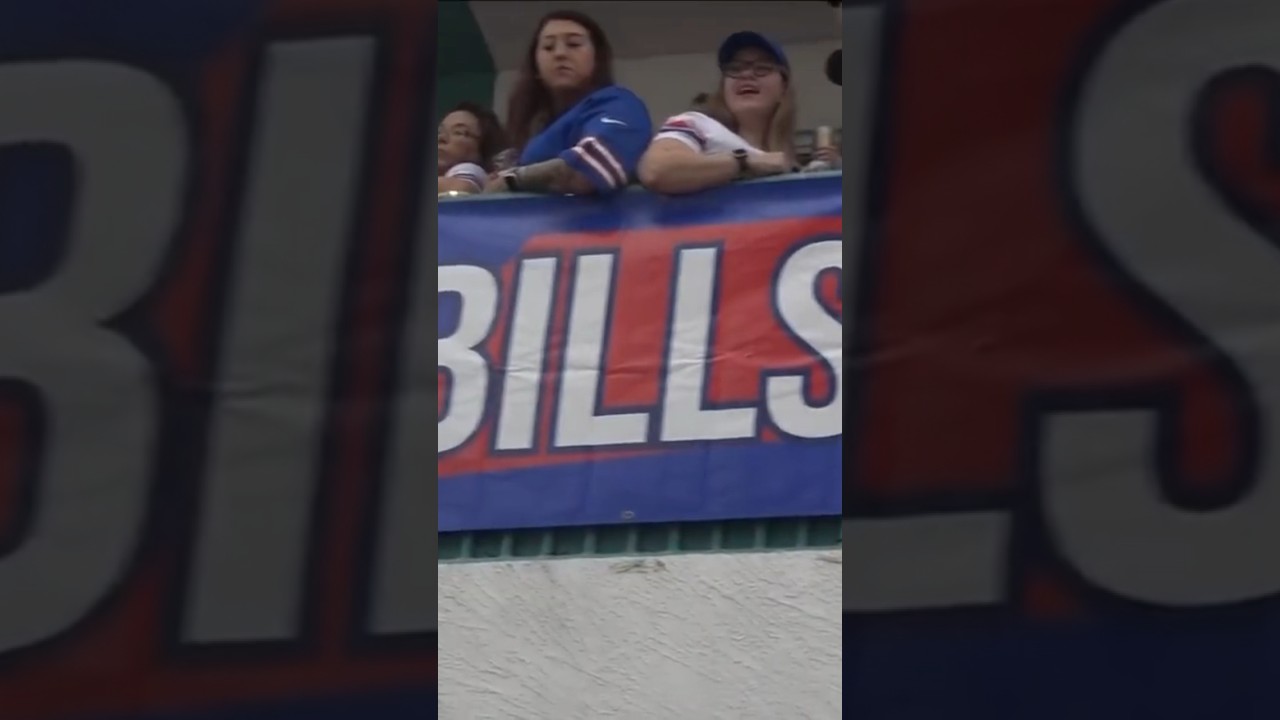 Bills fans invade South Florida for Dolphins game. #shorts #shortsvideo