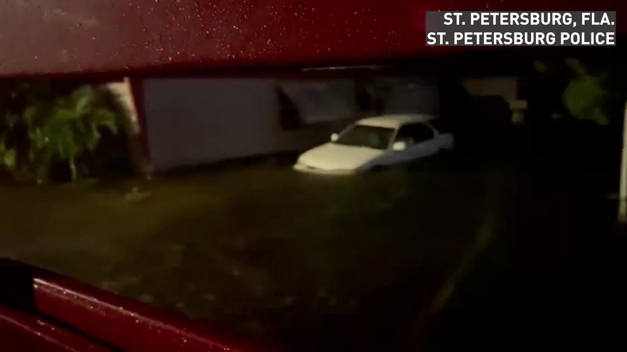 Idalia causes flooding in St. Petersburg, Florida