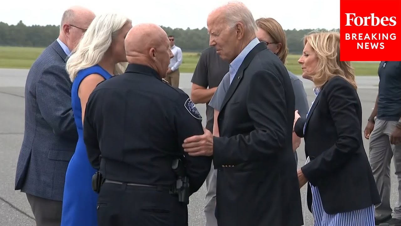 JUST IN: President Biden, First Lady Dr. Jill Biden Arrive In Florida, To See Idalia Damage