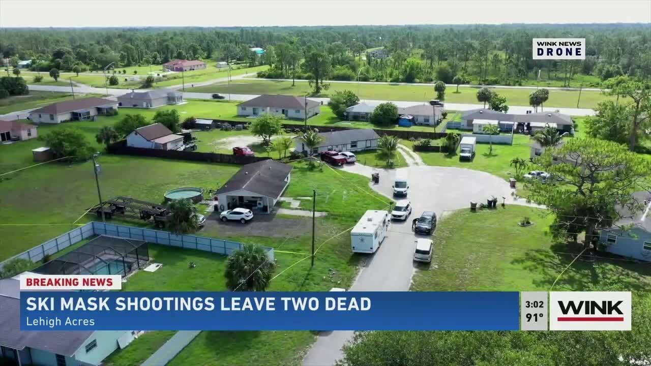 Ski masked shooting leaves two dead in Lehigh Acres
