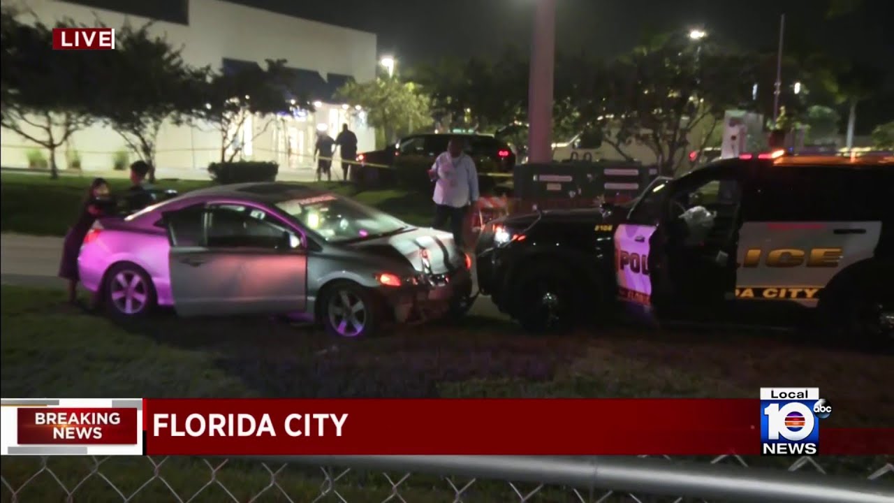 Crash involving Florida City police vehicle under investigation