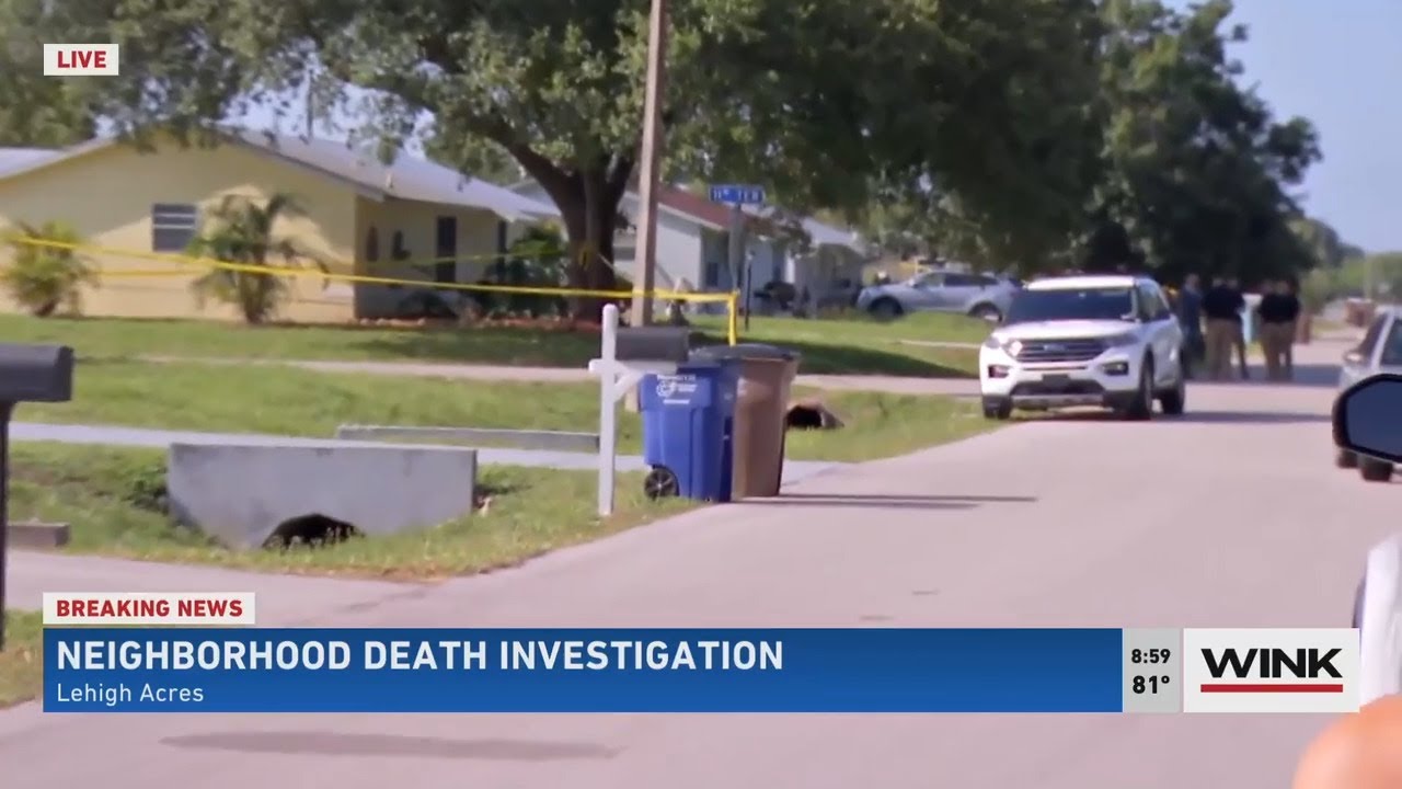 Active death investigation on 11th Terrace in Lehigh Acres