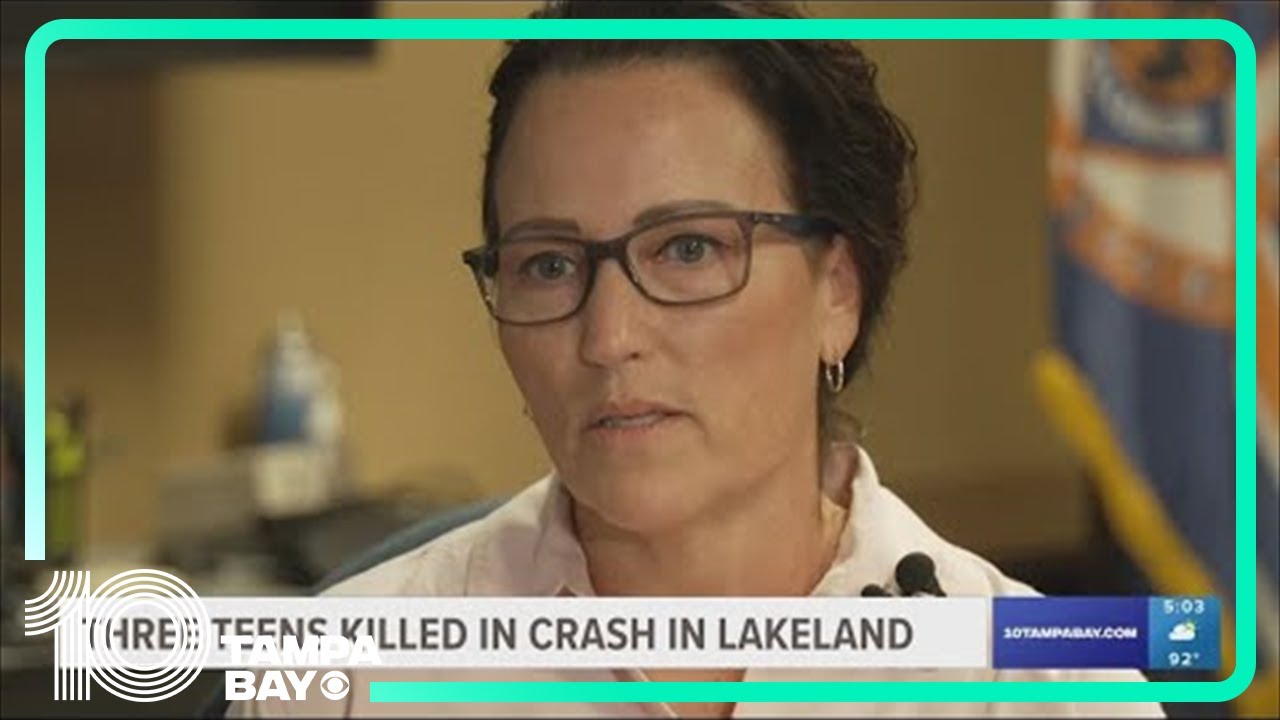 3 teens killed in multi-car crash in Lakeland