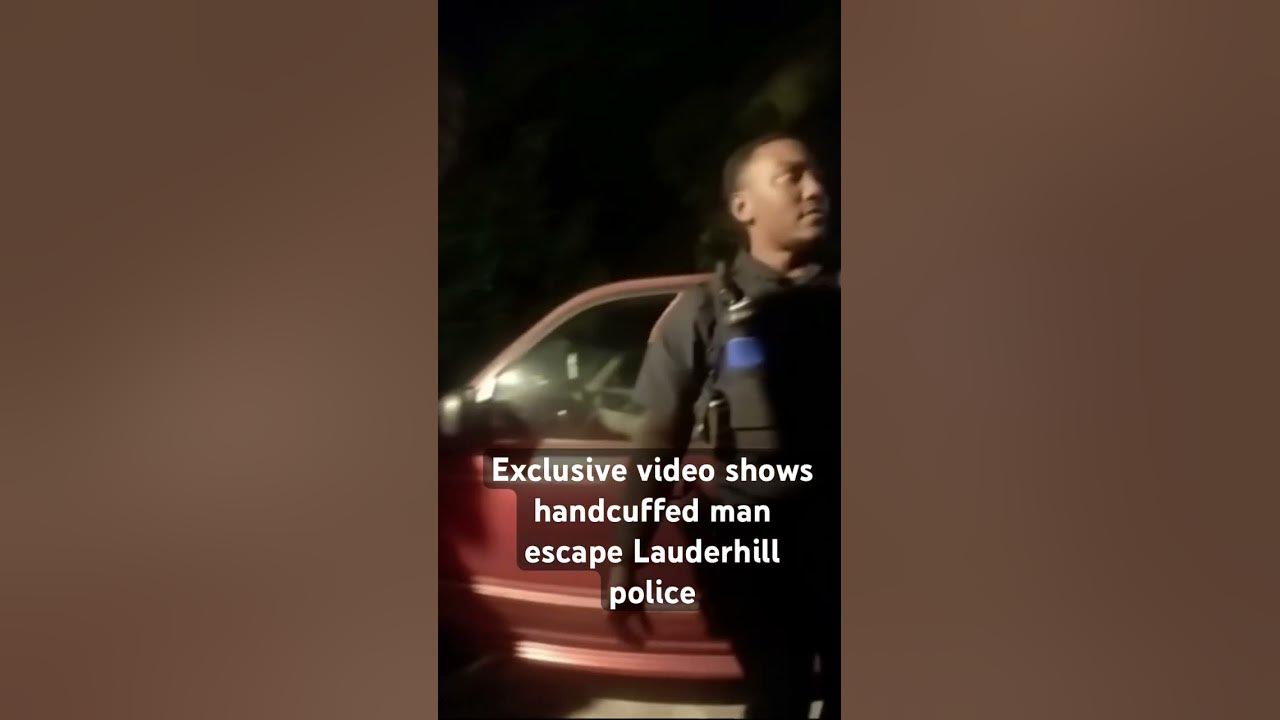 Exclusive video shows handcuffed man breaking away from Lauderhill police. #browardcounty