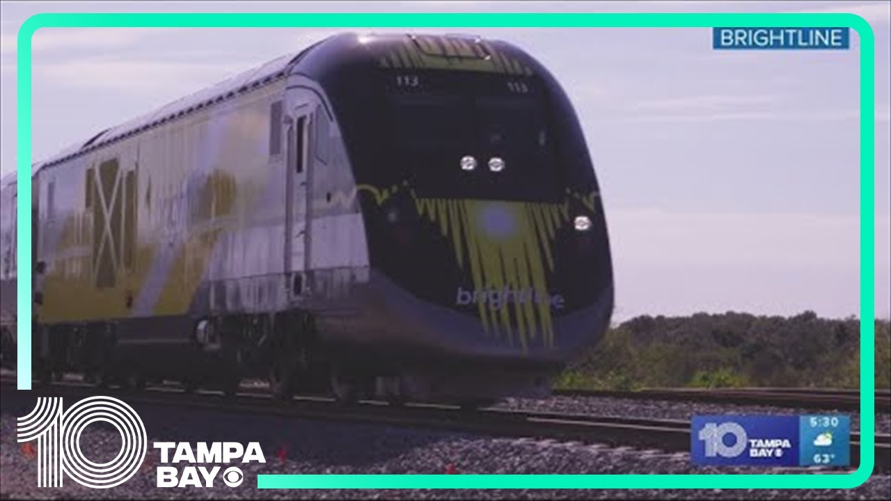 Local leaders push to fast-track Brightline train to Tampa