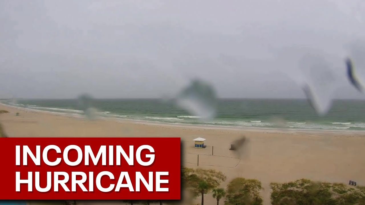 Hurricane Idalia timelapse in St. Petersburg, Florida
