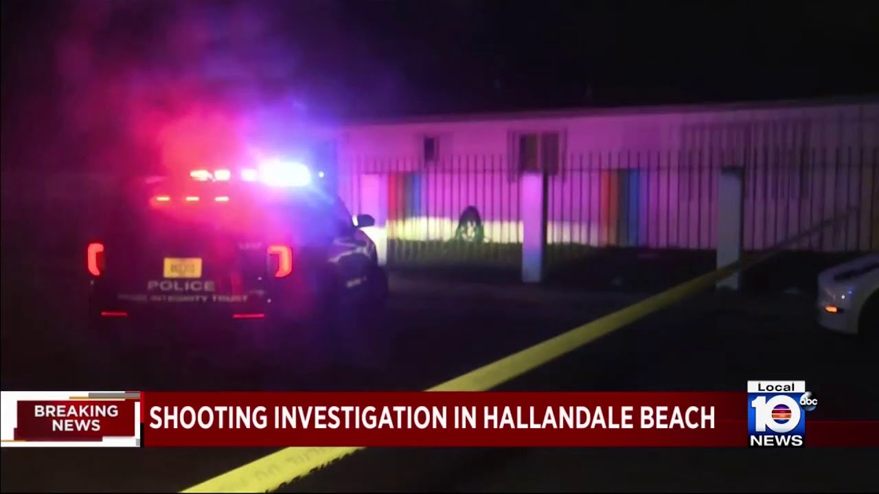 1 injured after shooting in Hallandale Beach, police say