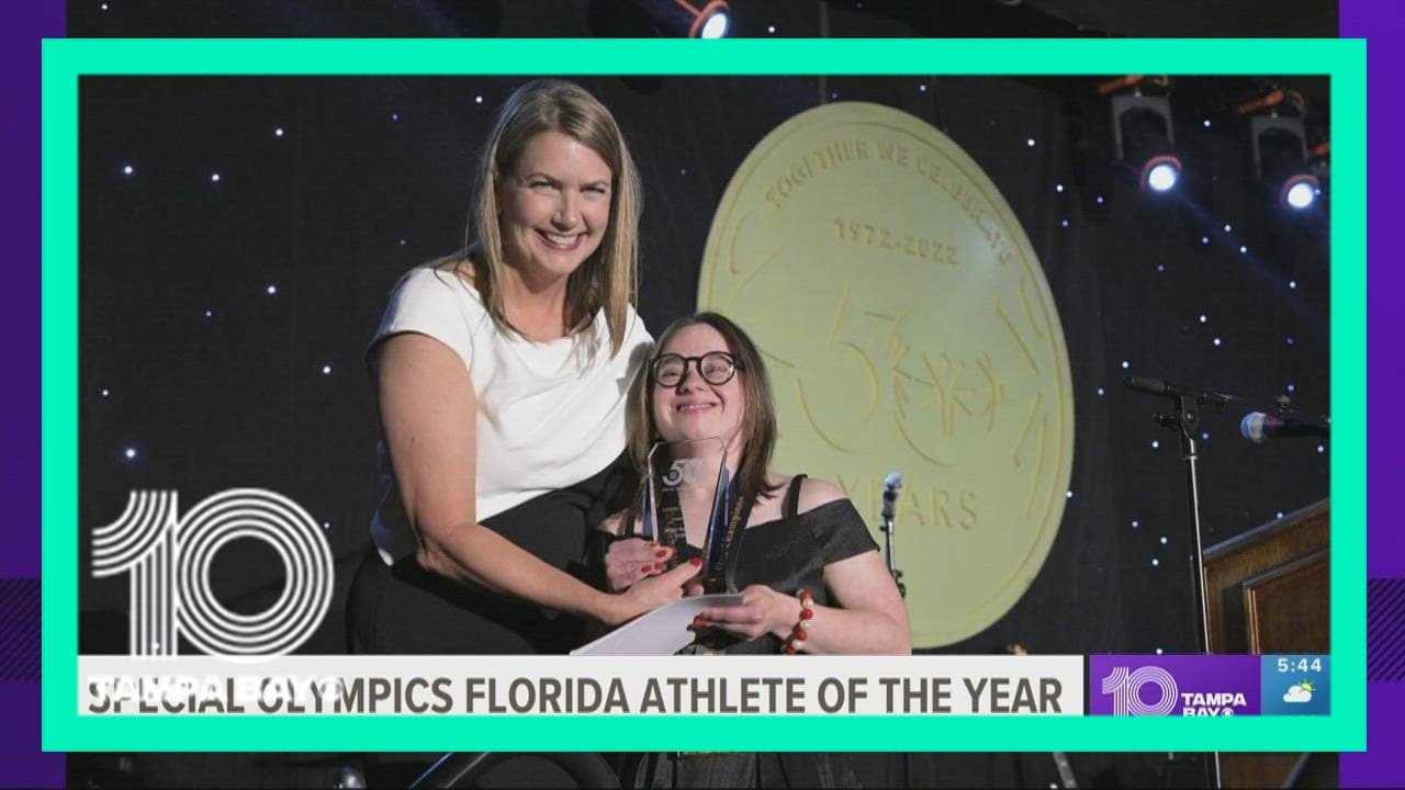 Athlete in Brandon is this year's Special Olympics Florida Athlete of the Year