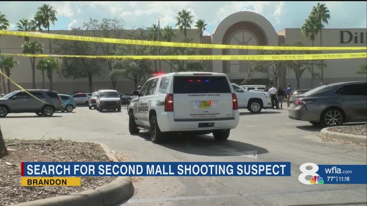 2nd suspect sought after shooting outside Brandon Mall leaves 2 injured, deputies say