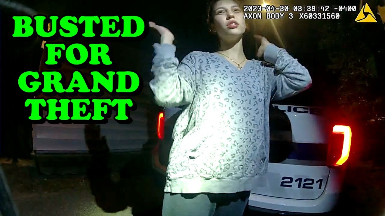 Florida Girl Busted for Grand Theft – St. Petersburg, Florida – April 30, 2023