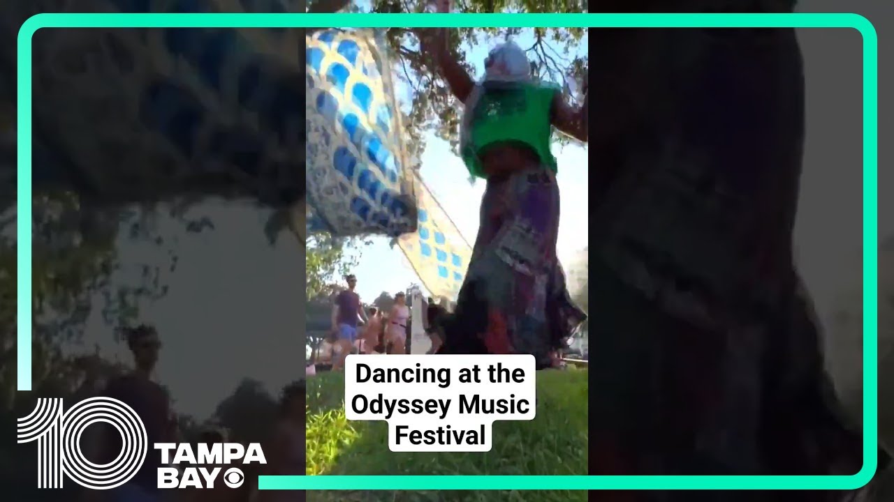 #Dancing at the Odyssey Music Festival in St. Petersburg, #florida