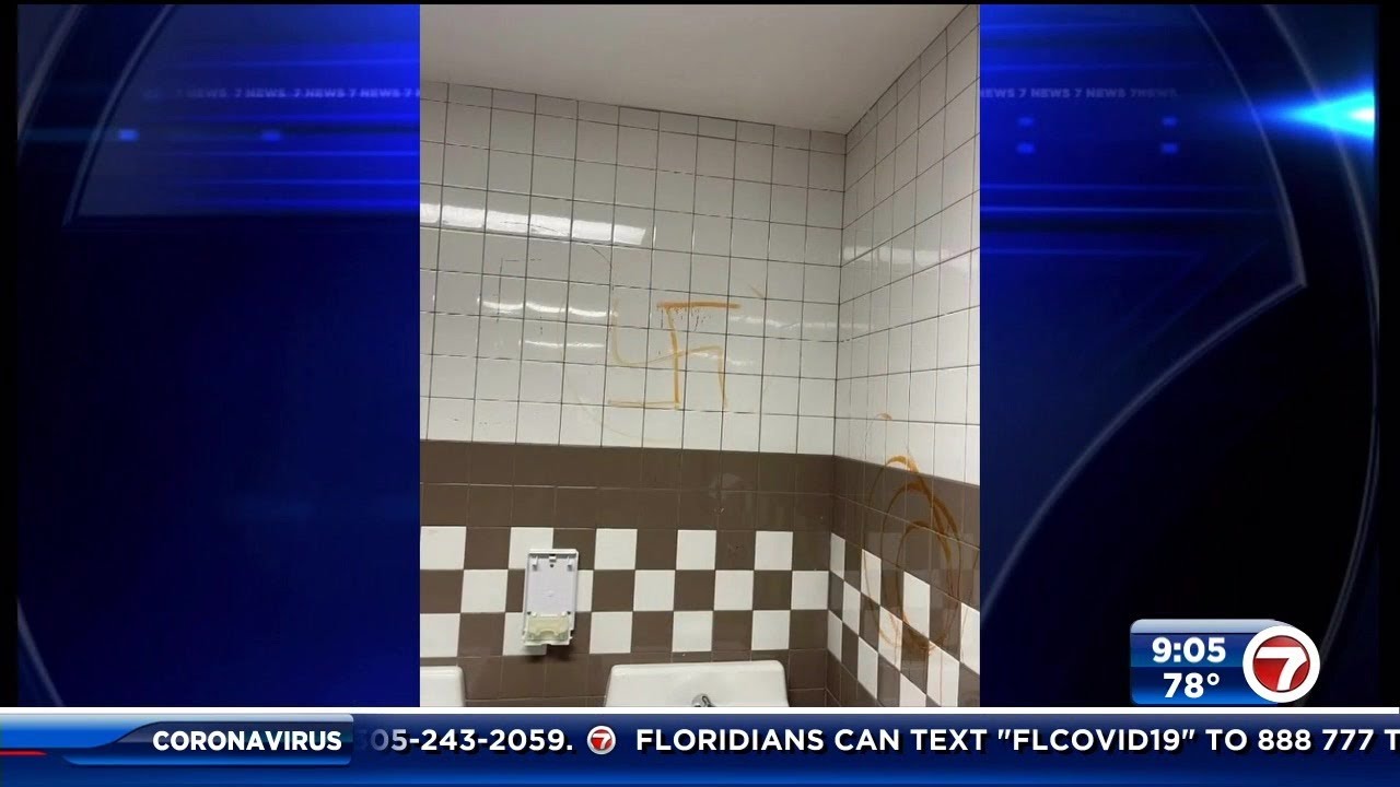 Broward Schools: bathroom walls at Western High again defaced with swastikas