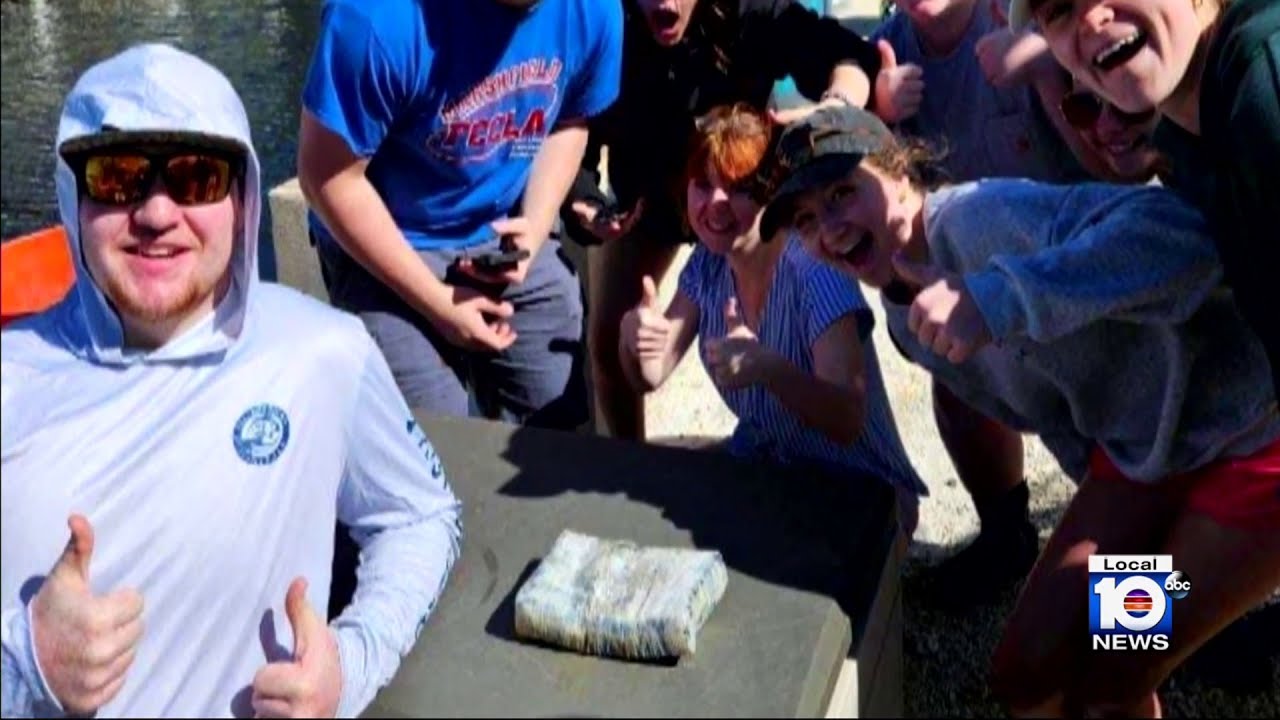 Missouri teens in South Florida to clean up trash find cocaine
