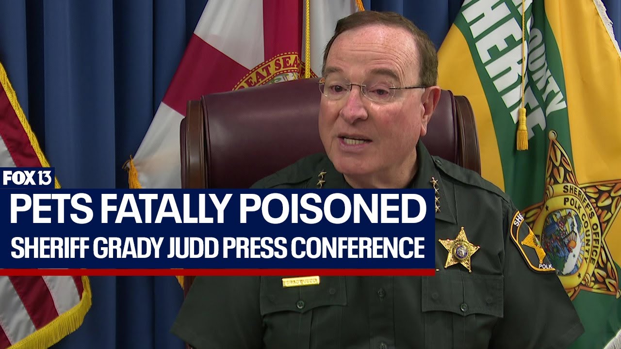 Polk County Sheriff Grady Judd press conference