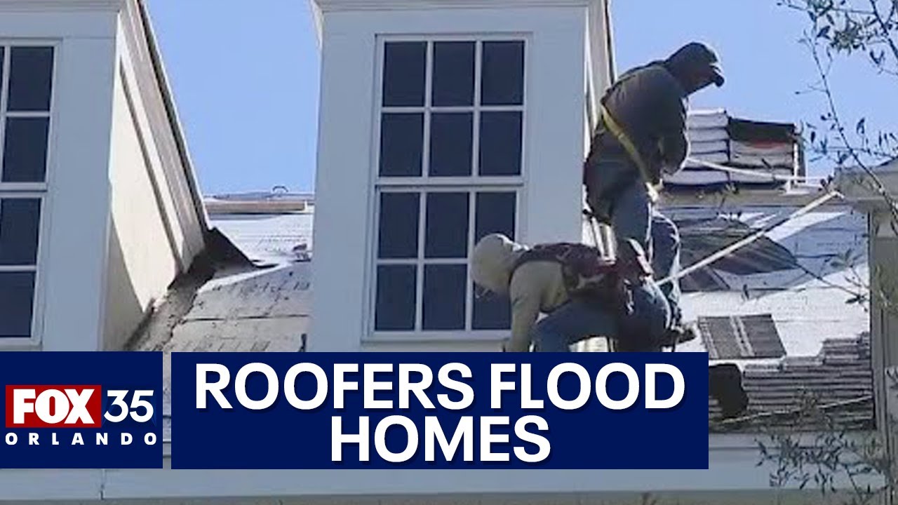 Roofers in Florida cut pipe, flood homes in Orlando's Baldwin Park