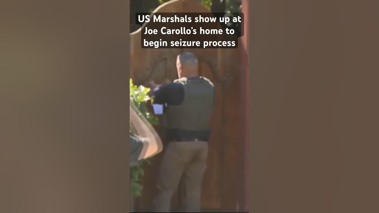 U.S. Marshals began the seizure process at #Miami Commissioner Joe Carollo’s #CoconutGrove home.